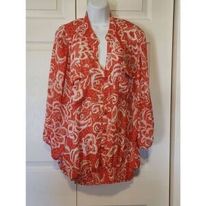 Zac & Rachel Coral Blouse